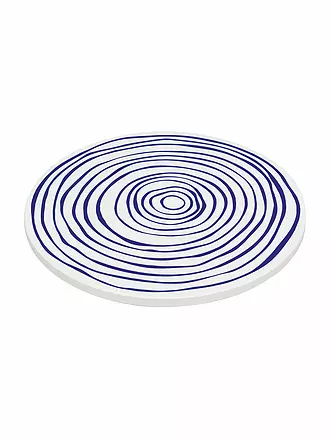 ZASSENHAUS | Untersetzer NORDIC 20cm Circles / Blue-White | 